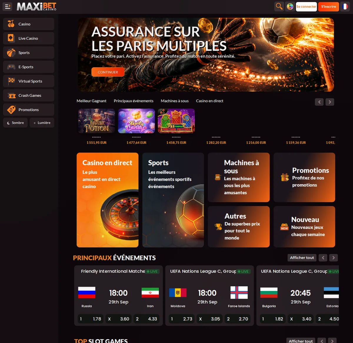 MaxiBet Casino
